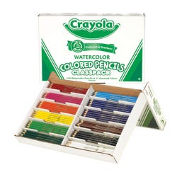 Crayola Watercolor Colored Pencil Classpack, 12-Assorted Colors, Set of 240 Item Number 248019