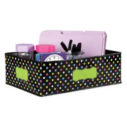 Image for Teacher Created Resources Chalkboard Brights Storage Bin from School Specialty