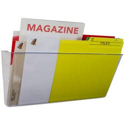 Image for Storex Wall File, Legal Size, Clear from School Specialty