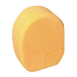 Image for Synthetic Polyurethane Multi-Purpose Oval Sponge, 6 X 4-1/2 X 2 in, Yellow from School Specialty