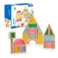 Image for Guidecraft Rainbow Block Set, 30 Pieces from School Specialty