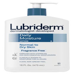 Image for Lubriderm Fragrance Free Daily Moisture Lotion, 16 oz from School Specialty