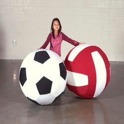 Image for Sportime Giant Soccer Ball with Washable Cover, 40 Inches from School Specialty