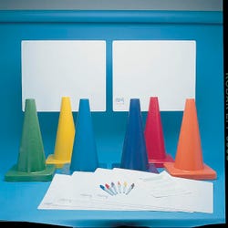 Image for Sportime Complete Learning Obstacle Set with 18 Inch KontrolKones from School Specialty