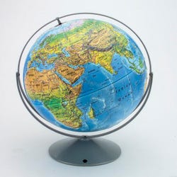 Image for Nystrom Land Cover Raised Relief Globe from School Specialty