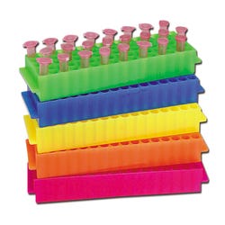 Image for Heathrow Microtube Rack, 22.5 x 6.7 x 2.8 cm, Polypropylene, Pack of 5 from School Specialty