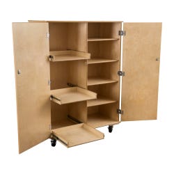Image for Classroom Select Robotics Storage, Adjustable Shelves, 48 x 24 x 67 Inches from School Specialty