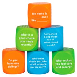 Image for Learning Resources Let’s Talk Cubes, Pack of 6 from School Specialty
