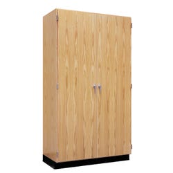 Image for Diversified Spaces Storage Cabinet with Doors, 36 x 22 x 84 Inches, Oak from School Specialty