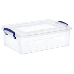 Image for Superio Brand Plastic Storage Container, 4 Quart, Clear from School Specialty