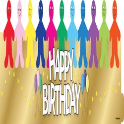 Image for Hygloss Happy Birthday Crowns, Pack of 24 from School Specialty