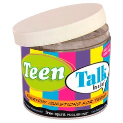 Free Spirit Publishing Teen Talk In a Jar, Ages 13+ 2131340