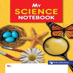Image for Delta Education My Science Notebook, Grades PreK through 2, 7 x 9 Inches, 64 Pages, Pack of 10 from School Specialty