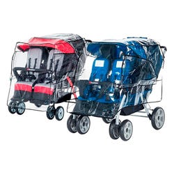 Image for Foundations Quad Sport LX4 Rain Cover, Transparent from School Specialty
