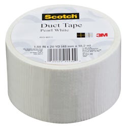 Image for Scotch Duct Tape, 1.88 Inches x 20 Yards, Pearl White from School Specialty