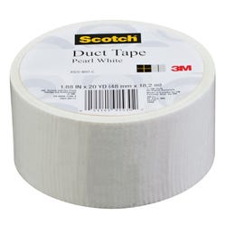 Image for Scotch Duct Tape, 1.88 Inches x 20 Yards, Pearl White from School Specialty
