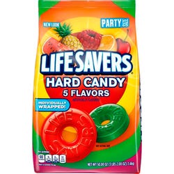 Image for Life Savers Hard Candies, 5 Flavors, 3.12 Pound Bag from School Specialty