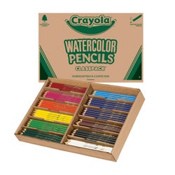 Image for Crayola Watercolor Colored Pencil Classpack, 12-Assorted Colors, Set of 240 from School Specialty