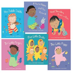 Image for Child's Play Critters up Close Sing-Along Toddler Board Book Set, Set of 6 from School Specialty