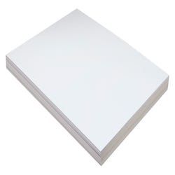 Image for Pacon Medium Weight Tagboard, 9 x 12 Inches, 9 Pt, White, Pack of 100 from School Specialty