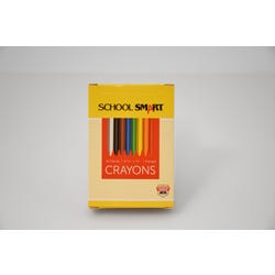 School Smart Triangular Crayons, Assorted Colors, Set of 16 Item Number 1593524