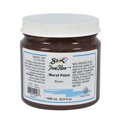 Image for Sax Acrylic Mural Paint, 33.8 Ounces, Brown from School Specialty