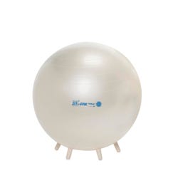 Image for Gymnic Sit'N'Gym Therapy Ball with Legs, 22 Inches, Pearl White from School Specialty