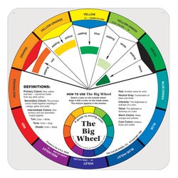 Image for Color Wheel Classroom Size Durability Classroom Color Wheel, 26 in, Assorted Color from School Specialty