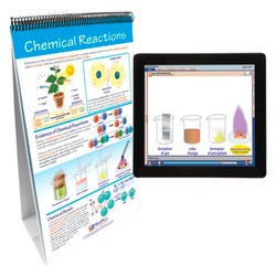 Image for NewPath Learning Chemical Reactions Flip Chart Flip Chart and Online Multimedia Lesson from School Specialty