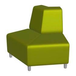 Image for Classroom Select Soft Seating NeoLounge Loveseat with 60° Outward Curve from School Specialty
