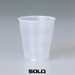 Image for Dart Translucent Cups, 7 Ounces, Polystyrene, Clear, Pack of 2500 from School Specialty