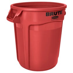 Image for Rubbermaid Commercial BRUTE Garbage Can, Round, Plastic, 32 Gallon, Red from School Specialty