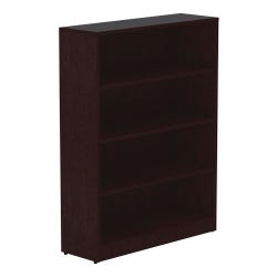 Classroom Select Laminate 4 Shelf Bookcase, 36 x 12 x 48 Inches, Espresso, Item Number 2024464