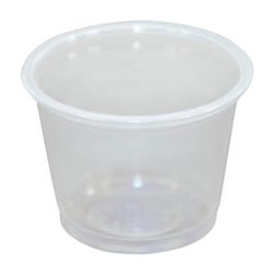 Image for Crystalware Portion Cups, 1 ounce, Clear, Pack of 100 from School Specialty