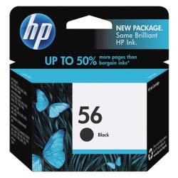 Image for HP 56 Ink Cartridge, C6656AN, Black from School Specialty