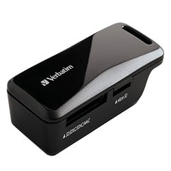 Image for Verbatim USB-C Pocket Card Reader, Black from School Specialty