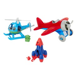 Image for Green Toys Air Vehicles, Set of 3 from School Specialty