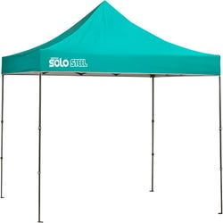 Quik Shade Solo Steel 100 Straight Leg Canopy, 10 x 10 Feet, Turquoise 2088981