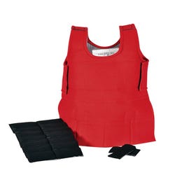 Image for Abilitations Weighted Vest, Red, X-Small, 2 Pounds from School Specialty