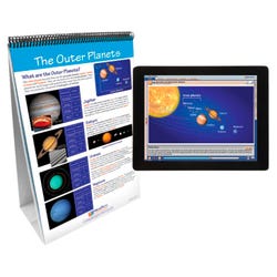Image for NewPath Learning Our Solar System Flip Chart Flip Chart with Online Multimedia Lesson from School Specialty
