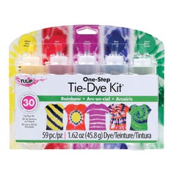 Image for Tulip One-Step Tie-Dye Kit, 4 Ounce Bottles, Rainbow Colors from School Specialty