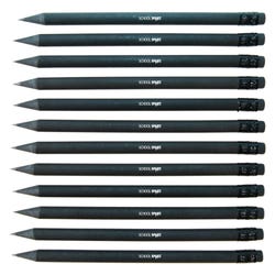 Image for School Smart BioFiber No. 2 Pencils, Pre-Sharpened, Black, Box of 12 from School Specialty