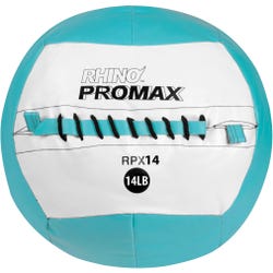 Image for Champion Sports Rhino Skin Promax Medicine Ball, 14 Pounds, Light Blue from School Specialty