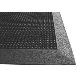 Image for Genuine Joe Brush Tip Scraper Mat, 18 x 28 Inches, 3/8 Inch Thickness, Black from School Specialty