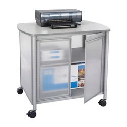 Image for Safco Impromptu Mobile Machine Stand, Gray, 34-3/4 x 25-1/2 x 30-3/4 Inches, 100 lbs from School Specialty