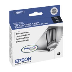 Image for Epson DURABrite Ultra Ink Cartridge, T060120S, Black from School Specialty