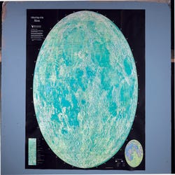 Image for Delta Education Moon Poster, 37 x 41 Inches from School Specialty