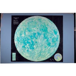 Image for Delta Education Moon Poster, 37 x 41 Inches from School Specialty
