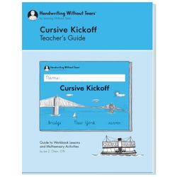 Handwriting Without Tears Cursive Kickoff Teacher's Guide 2020882