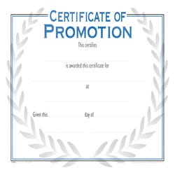 Image for Achieve It! Raised Print Certificate of Promotion Recognition Award, 11 x 8-1/2 inches, Pack of 25 from School Specialty